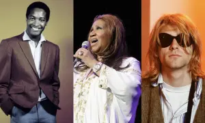 Drei Musiklegenden: Marvin Gaye, Aretha Franklin und Kurt Cobain. Ihre Musik, alte Lieder die jeder kennt, lebt weiter.