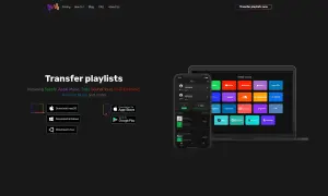 Übertrage deine emotionalen Lieder von Spotify, Apple Music und mehr. Die App unterstützt viele Dienste.