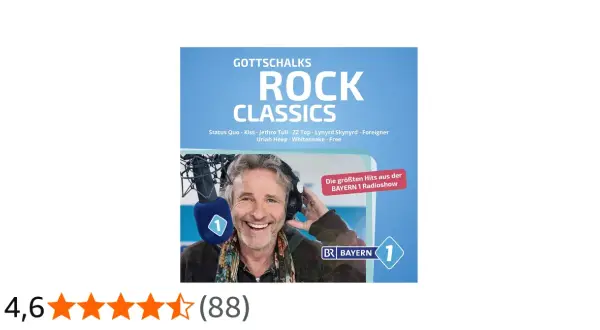 Gottschalks Rock Classics: Hits von Status Quo, Kiss, ZZ Top uvm. mit BAYERN 1.