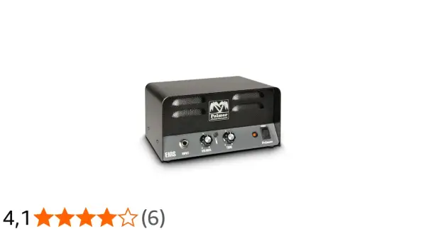 Palmer Eins: Kompakter Gitarrenverstärker mit Reglern für Volume und Tone.